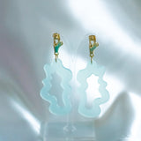Turquoise Splash Earrings