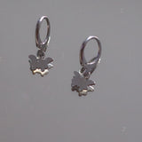 Mini Steel Butterly  Earrings