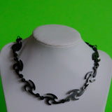 Black Cyber Choker Necklace