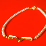 Lava Pearl Necklace