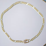 Gold Plated Brass Choker Necklace